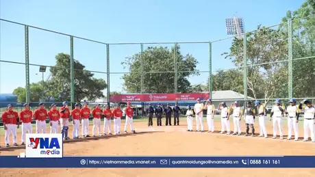 Bóng chày Việt Nam giành chiến thắng trước Malaysia tại SEA Games 33