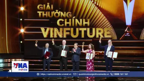 Chủ tịch Quốc hội dự lễ trao giải Vinfuture 2025