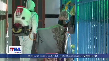 Lâm Đồng: Triển khai phun hóa chất khử khuẩn phòng bệnh sau mưa lũ