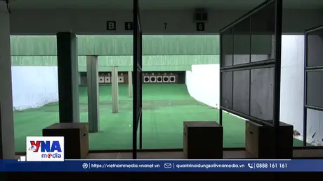 Cận cảnh trường bắn xạ thủ Trịnh Thu Vinh tranh tài tại SEA Games 33