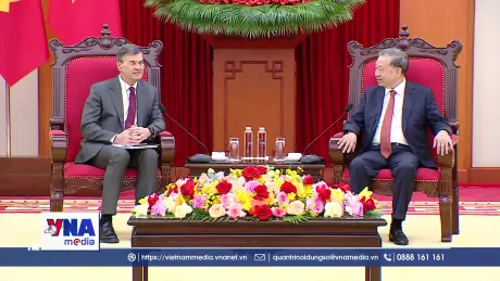 Tổng Bí thư tiếp Giám đốc Học viện Tổng thống Liên bang Nga