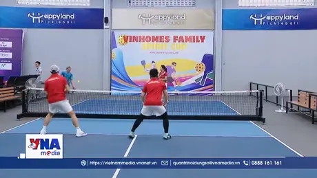 CLB V-Stars tổ chức giải pickleball gây quỹ ủng hộ đồng bào vùng lũ