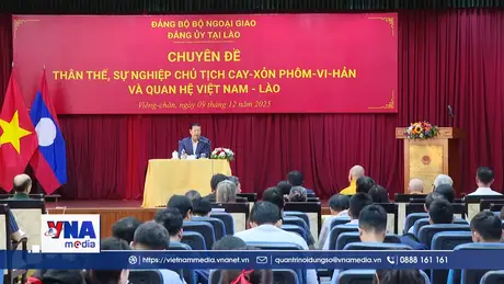 Chủ tịch Kaysone Phomvihane trong tim mỗi người dân Lào và Việt Nam