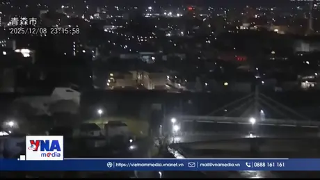 Động đất mạnh tại Nhật Bản