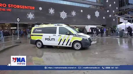 Nổ súng tại trung tâm thương mại ở thủ đô của Na Uy