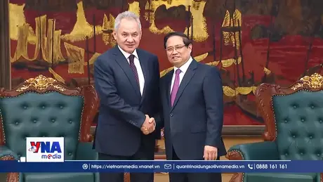 Thủ tướng Phạm Minh Chính tiếp Thư ký Hội đồng An ninh Liên bang Nga