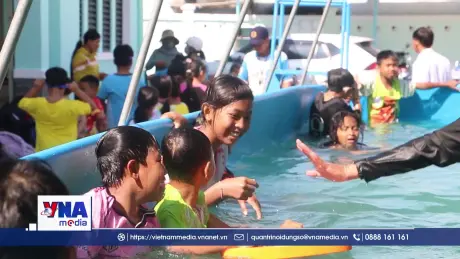  “Lá chắn” bảo vệ lâu dài cho trẻ em vùng sông nước