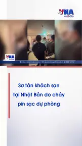 Sơ tán khách sạn tại Nhật Bản do cháy pin sạc dự phòng 