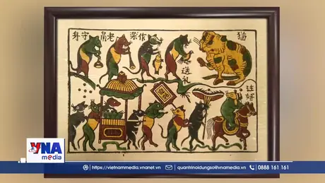 Nghề tranh Đông Hồ được công nhận là Di sản văn hóa phi vật thể UNESCO