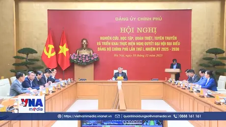 Đảng bộ Chính phủ triển khai Nghị quyết Đại hội lần thứ I