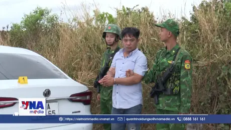 Biên phòng Tây Ninh bắt giữ 2 đối tượng, thu hơn 420 kg pháo lậu