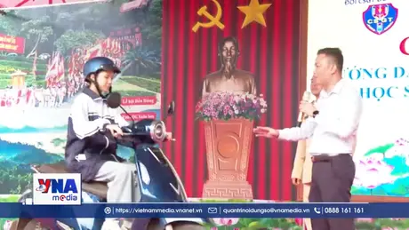 Phú Thọ đẩy mạnh tuyên truyền luật ATGT trong trường học