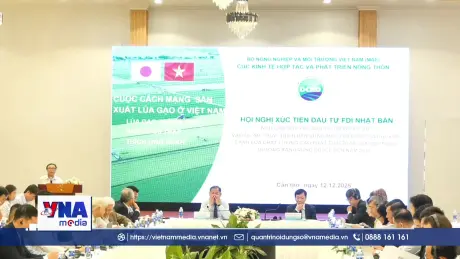 Xúc tiến hợp tác công nghệ với Nhật Bản phát triển vùng lúa phát thải thấp