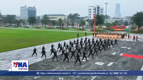 Công an Hà Tĩnh ra quân bảo đảm an ninh, trật tự