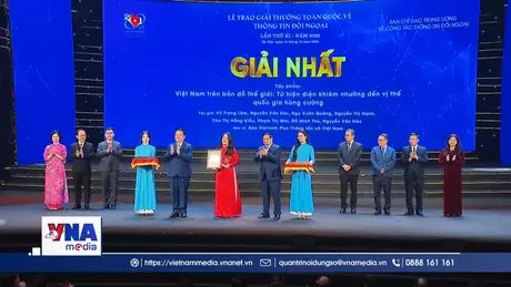 Trao Giải thưởng toàn quốc về thông tin đối ngoại