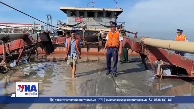 Điều tra vụ vận chuyển 1.000 m3 cát nhiễm mặn không rõ nguồn gốc
