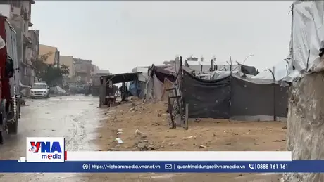 LHQ cảnh báo thảm họa nhân đạo do lũ lụt tại Gaza