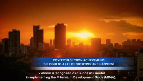 Thành tựu xóa đói giảm nghèo: Quyền được sống trong ấm no, hạnh phúc