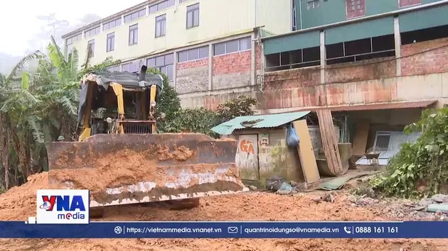 Quảng Trị khởi công chống sụt trượt tại xã Khe Sanh