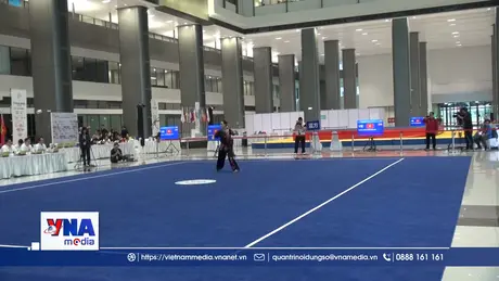 Thu Thủy và Văn Chưởng giành 02 huy chương vàng cho Wushu Việt Nam