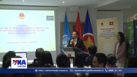 Lan tỏa giá trị di sản Hồ Chí Minh từ Geneva