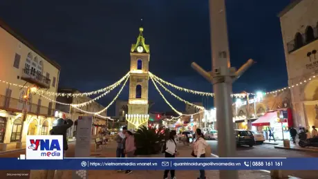 Israel tổ chức Lễ hội ánh sáng Hanukkah 2025