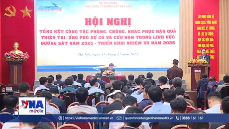 Đường sắt triển khai công tác khắc phục bão lũ trong tình hình mới