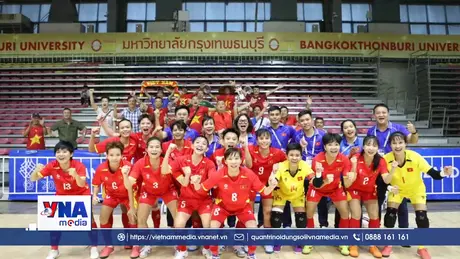 Đánh bại Philippines, futsal nữ Việt Nam lọt vào chung kết SEA Games 33