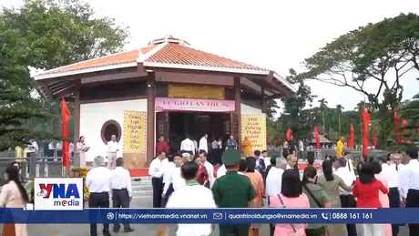 Mộ cụ Phó bảng Nguyễn Sinh Sắc là Di tích Quốc gia đặc biệt