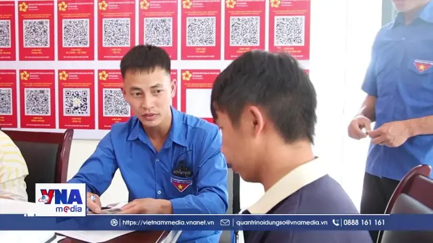 Tuổi trẻ Điện Biên tham gia hỗ trợ dịch vụ công trực tuyến