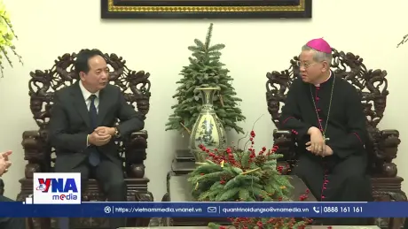 Đồng chí Trịnh Văn Quyết chúc mừng lễ Giáng sinh 2025 tại TP.Hồ Chí Minh