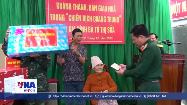 Gia Lai: Ngôi nhà “Chiến dịch Quang Trung” đầu tiên được bàn giao