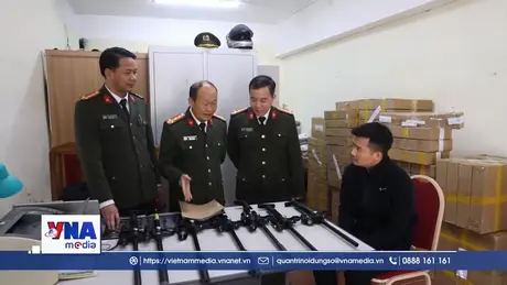 Phá vụ mua bán, tàng trữ trái phép vũ khí quân dụng số lượng lớn