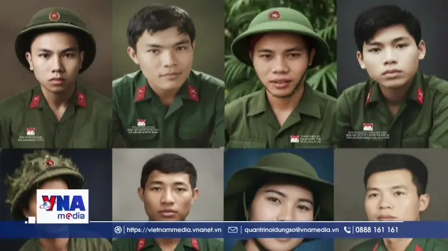 Phục dựng hàng trăm chân dung “Lính binh nhì thời chiến”