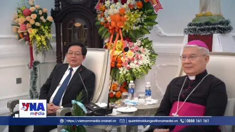 Phó Thủ tướng Hồ Quốc Dũng chúc mừng giáng sinh tại Huế