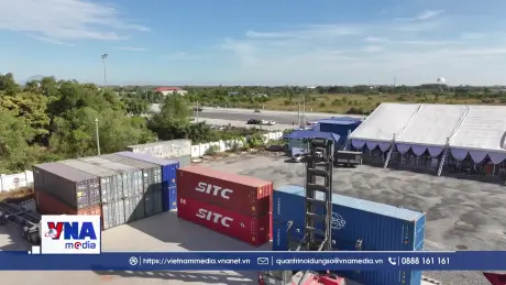 Chính thức vận hành Cảng cạn Tân Cảng - Mộc Bài