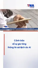 Cảnh báo về sự gia tăng thông tin sai lệch do AI
