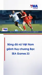Bóng đá nữ Việt Nam giành Huy chương Bạc SEA Games 33