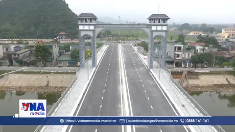 Khánh thành cầu Tân Lang trong niềm vui người dân bên bờ sông Đáy