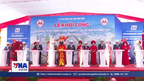 Ninh Bình khởi công Khu công nghiệp trên 1.200 tỷ đồng