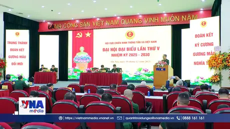 Đại hội Đại biểu Hội Cựu Chiến binh Thông tấn xã Việt Nam lần thứ V