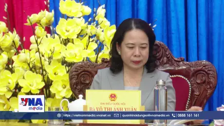  Phó Chủ tịch nước tiếp xúc cử tri tại An Giang