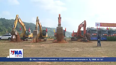 Khởi công Dự án đầu tư xây dựng tuyến đường sắt cao tốc Lào Cai