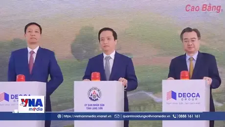 Thông tuyến Dự án cao tốc Đồng Đăng  - Trà Lĩnh  giai đoạn 1