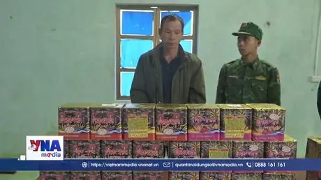 Biên phòng Lạng Sơn triệt phá đường dây vận chuyển pháo nổ trái phép