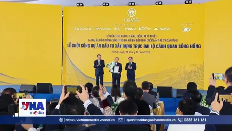 Khởi công Dự án Trục Đại lộ Cảnh quan sông Hồng