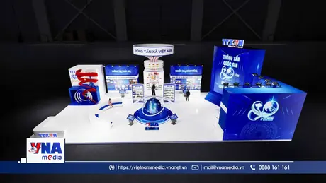 Gấp rút chuẩn bị cho triển lãm thành tựu 80 năm Quốc khánh