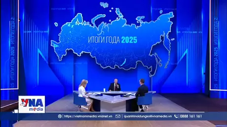Kinh tế Nga tăng trưởng 1% trong năm 2025