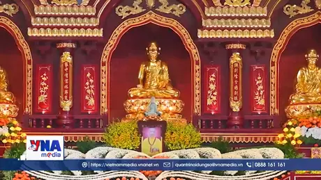 717 năm ngày Đức vua - Phật hoàng Trần Nhân Tông nhập Niết bàn