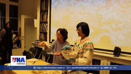 Ẩm thực Việt chạm cảm xúc của bạn bè Bỉ